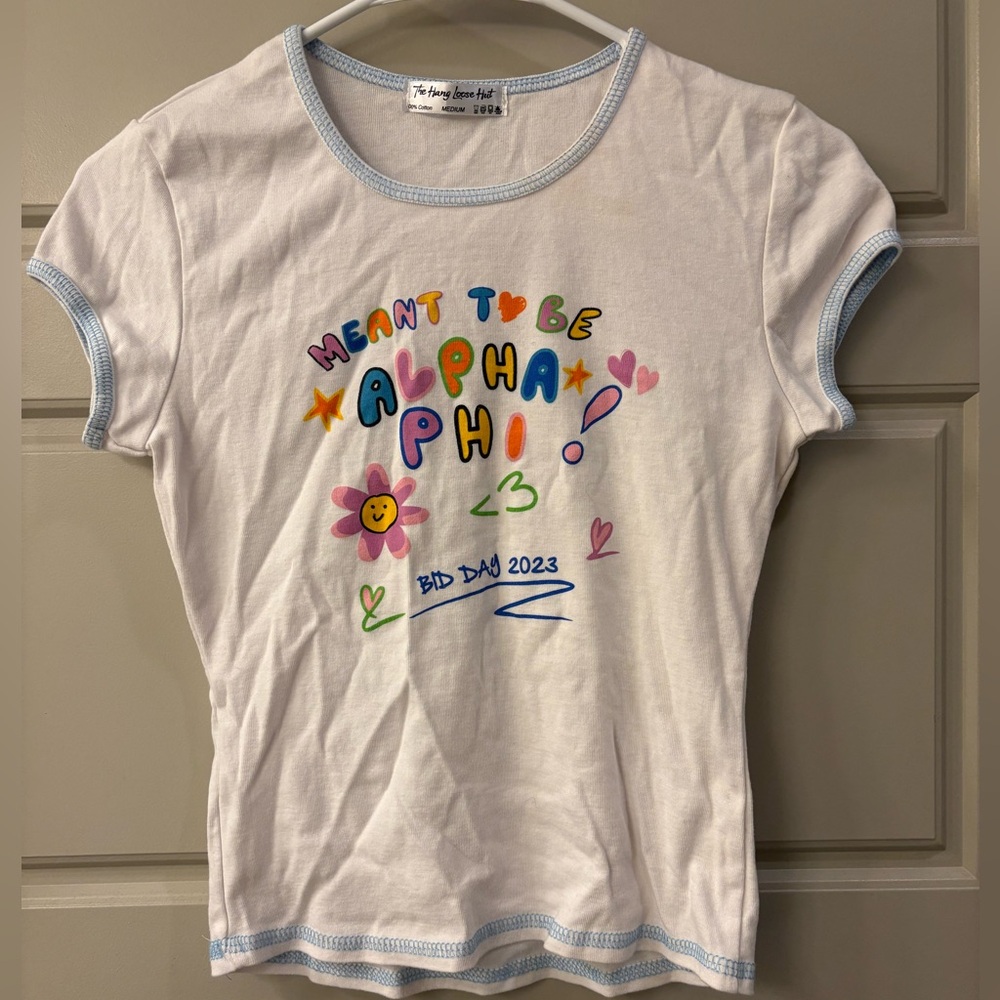 Alpha Phi Bid Day Baby Tee
